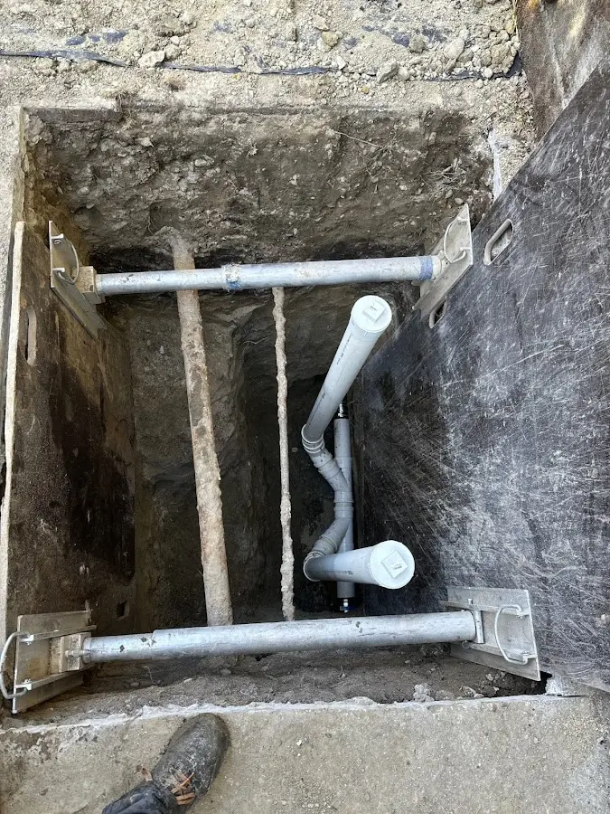 Experienced plumber completing Gas Line Repair work in McNair